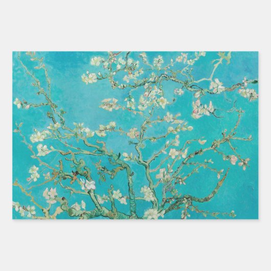 Almond Blossom Van Gogh Geschenkpapier Set (Vorderseite)