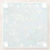 Almond Blossom Van Gogh Glasuntersetzer (Rückseite)