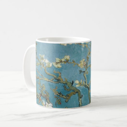 Almond Blossom Van Gogh Kaffeetasse (Vorderseite Links)