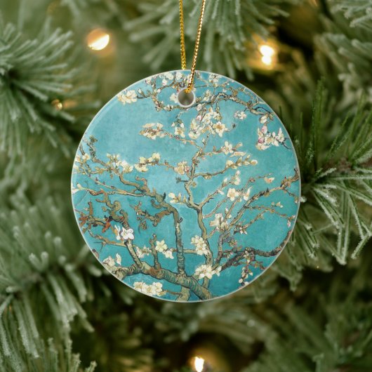 Almond blossom, Van Gogh Keramik Ornament (Baum)