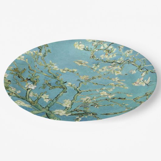 Almond blossom, Van Gogh Pappteller (Schrägansicht)