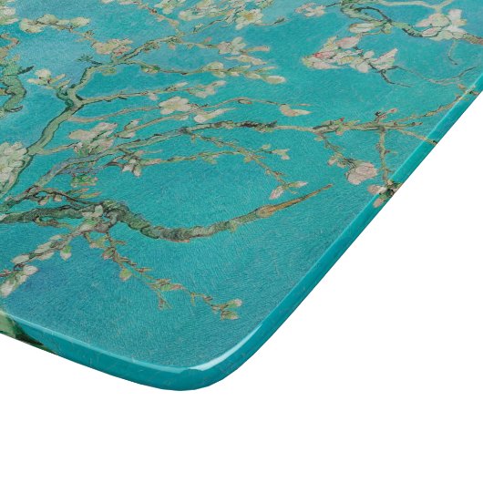 Almond Blossom Van Gogh Schneidebrett (Ecke)