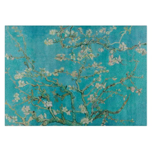 Almond Blossom Van Gogh Schneidebrett (Vorderseite)