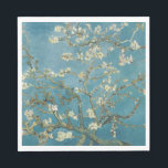 Almond Blossom Van Gogh Serviette<br><div class="desc">Almond Blossoms ist eine Gruppe von mehreren Gemälden, die in den Jahren 1888 und 1890 von Vincent van Gogh in Arles und Saint-Rémy, Südfrankreich von blühenden Mandelbäumen gemacht wurden. Blühende Bäume waren für van Gogh besonders. Sie repräsentierten Erwachen und Hoffnung. Er genoss sie ästhetisch und fand Freude beim Malen blühender...</div>