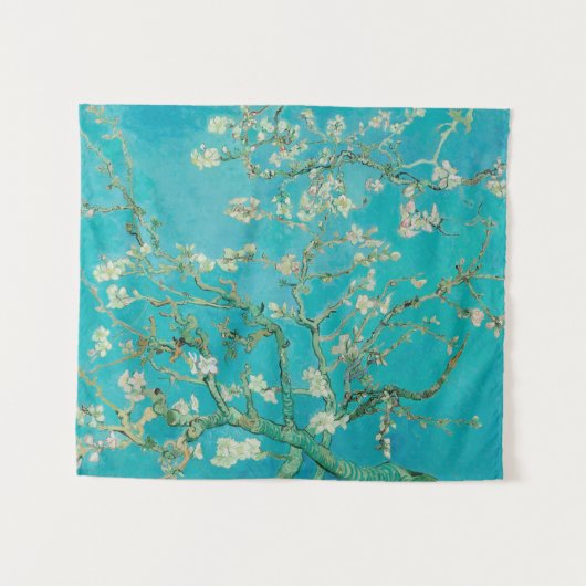 Almond Blossom Van Gogh Wandteppich (Vorderseite (Horizontal))