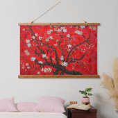 Almond Blossom, Van Gogh Wandteppich Mit Holzrahmen (Schlafzimmer)