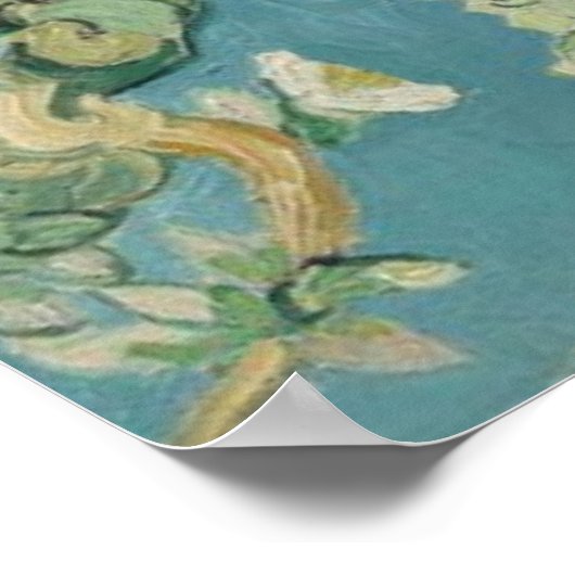 Almond Blossom Vincent van Gogh 1890 Poster (Ecke)