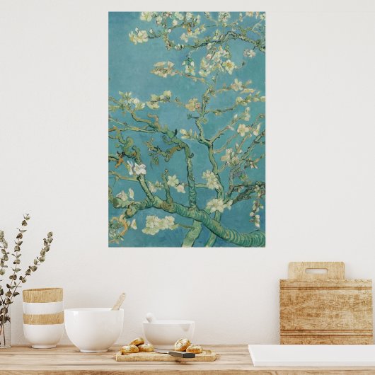 Almond Blossom Vincent van Gogh 1890 Poster (Küche)