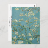 Almond Blossom Vincent van Gogh 1890 Postkarte (Vorne/Hinten)