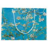 Almond Blossom, Vincent van Gogh große Geschenktas Geschenktüte (Rückseite)