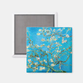 Almond Blossom Vincent van Gogh Magnet (Vorderseite/Rückseite)