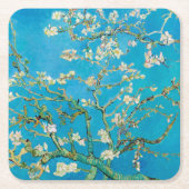 Almond Blossom, Vincent van Gogh Rechteckiger Pappuntersetzer (Vorderseite)