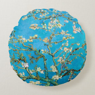 Almond Blossom Vincent van Gogh Rundes Kissen