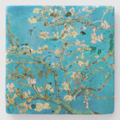 Almond Blossom Vincent van Gogh Steinuntersetzer (Vorderseite)