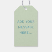 Almond Blossom von Van Gogh Fine Art Geschenkanhänger (Rückseite)