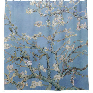 Almond Blossom von Van Gogh Vintage Blumenkunst Duschvorhang