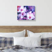 Almond Blossom Watercolor Leinwanddruck (Insitu (Schlafzimmer))