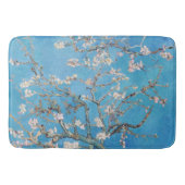 Almond Blossoms Blauer Vincent van Gogh Malerei Badematte (Vorderseite)