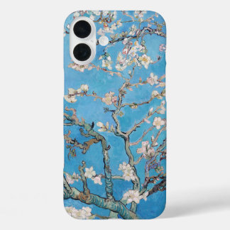 Almond Blossoms Blauer Vincent van Gogh Malerei iPhone 16 Plus Hülle