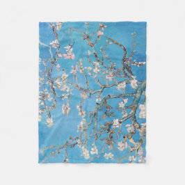 Almond Blossoms Blauer Vincent van Gogh Malerei Fleecedecke