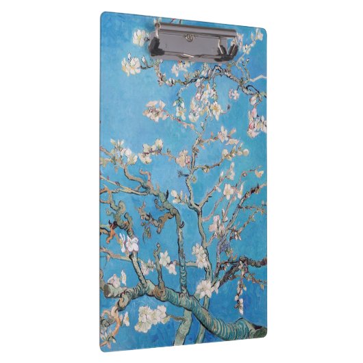 Almond Blossoms Blauer Vincent van Gogh Malerei Klemmbrett (Rechts)
