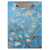 Almond Blossoms Blauer Vincent van Gogh Malerei Klemmbrett (Vorderseite)