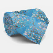 Almond Blossoms Blauer Vincent van Gogh Malerei Krawatte (Gerollt)