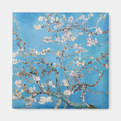 Almond Blossoms Blauer Vincent van Gogh Malerei Magnet (Vorne)