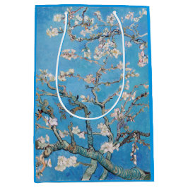 Almond Blossoms Blauer Vincent van Gogh Malerei Mittlere Geschenktüte