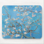 Almond Blossoms Blauer Vincent van Gogh Malerei Mousepad<br><div class="desc">Vincent van Gogh (Niederländisch, 1853 - 1890) Almond Blossom, 1890, Oil on Leinwand Ungerahmt: 73, 3 cm x 92, 4 cm Vincent van Gogh malte dieses Stillleben von Mandelblüten gegen einen blauen Himmel für seinen neugeborenen Neffen, der nach ihm benannt wurde. Der Mandelbaum ist ein Symbol dieses neuen Lebens. Dieser...</div>