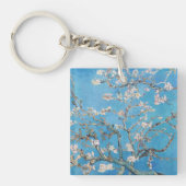 Almond Blossoms Blauer Vincent van Gogh Malerei Schlüsselanhänger (Vorderseite)