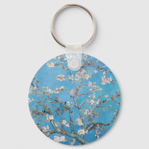 Almond Blossoms Blauer Vincent van Gogh Malerei Schlüsselanhänger