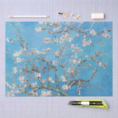 Almond Blossoms Blauer Vincent van Gogh Malerei Seidenpapier (Handwerk)