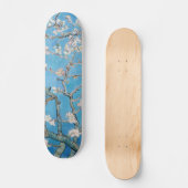 Almond Blossoms Blauer Vincent van Gogh Malerei Skateboard (Vorderseite)