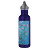 Almond Blossoms Blauer Vincent van Gogh Malerei Trinkflasche (Rechts)