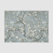 Almond Blossoms Gray Vincent Van Gogh Seidenpapier (Vorderseite)