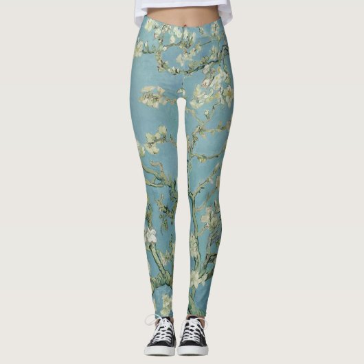 Almond Blossoms Leggings (Vorderseite)