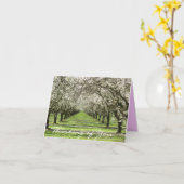 Almond Blossoms Notecard Karte (Gelbe Blume)