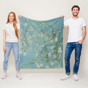 Almond Blossoms Painting by Van Gogh Fleecedecke