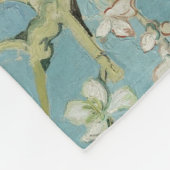 Almond Blossoms Painting by Van Gogh Fleecedecke (Ecke)