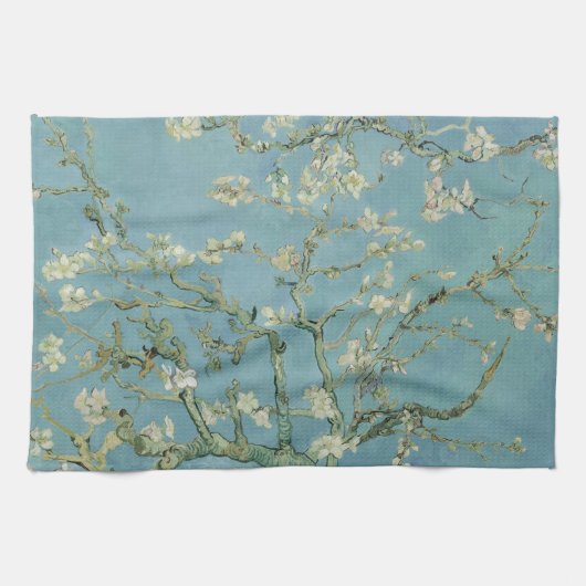 Almond Blossoms Painting by Van Gogh Geschirrtuch (Horizontal)