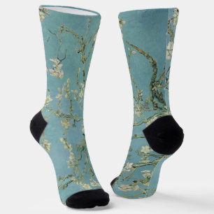 Almond Blossoms Painting by Van Gogh Socken