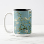 Almond Blossoms Painting by Van Gogh Zweifarbige Tasse (Links)