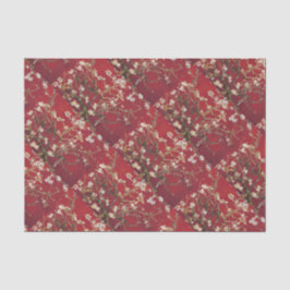 Almond Blossoms Roter Vincent van Gogh Malerei Seidenpapier