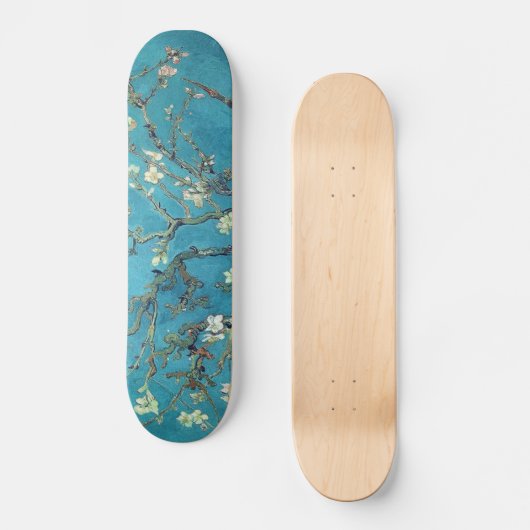 Almond Blossoms Skateboard (Vorderseite)