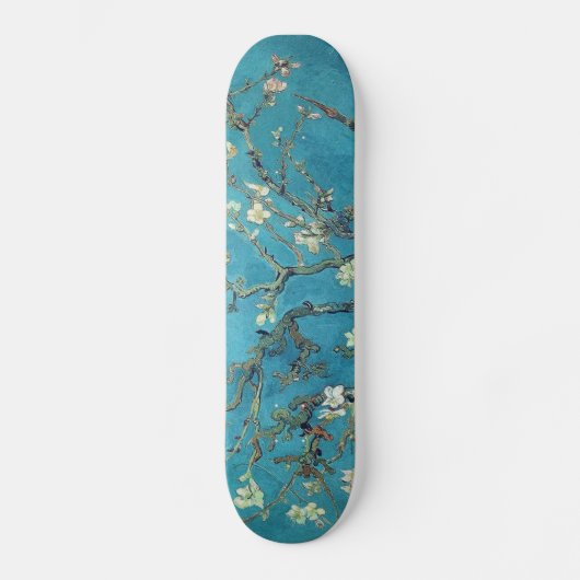 Almond Blossoms Skateboard (Vorderseite)
