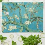 Almond Blossoms | Vincent van Gogh Geschirrtuch<br><div class="desc">Mandelblüten (1890) des niederländischen Künstlers Vincent van Gogh (1853-1890). Van Goghs Almond-Blüten-Gemälde zeigen ein zartes Set aus weißen Blume gegen einen strahlenden türkisfarbenen Himmel, das für neues Leben und Erneuerung steht. Die eleganten Äste und fließenden Linien, die von japanischer Kunst Inspiriert werden, schaffen ein Gefühl der Gelassenheit und natürlichen Schönheit....</div>