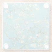 Almond Blossoms | Vincent van Gogh Glasuntersetzer (Rückseite)