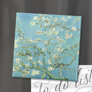 Almond Blossoms   Vincent Van Gogh Magnet