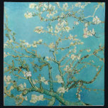 Almond Blossoms | Vincent van Gogh Serviette<br><div class="desc">Mandelblüten (1890) des niederländischen Künstlers Vincent van Gogh (1853-1890). Van Goghs Almond-Blüten-Gemälde zeigen ein zartes Set aus weißen Blume gegen einen strahlenden türkisfarbenen Himmel, das für neues Leben und Erneuerung steht. Die eleganten Äste und fließenden Linien, die von japanischer Kunst Inspiriert werden, schaffen ein Gefühl der Gelassenheit und natürlichen Schönheit....</div>